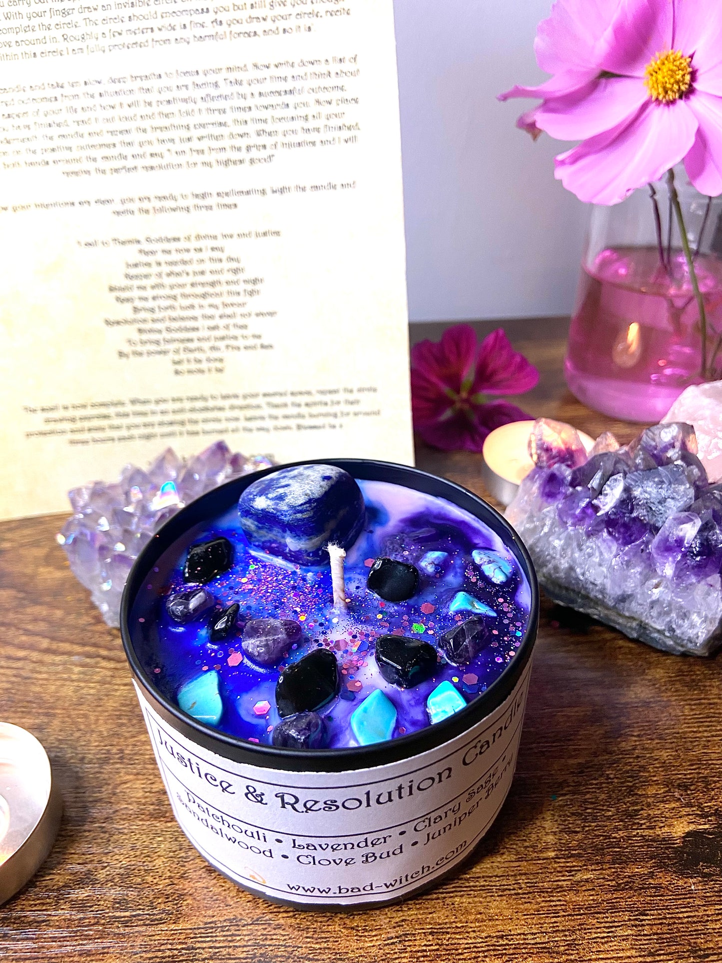 Justice & Resolution Spell Candle