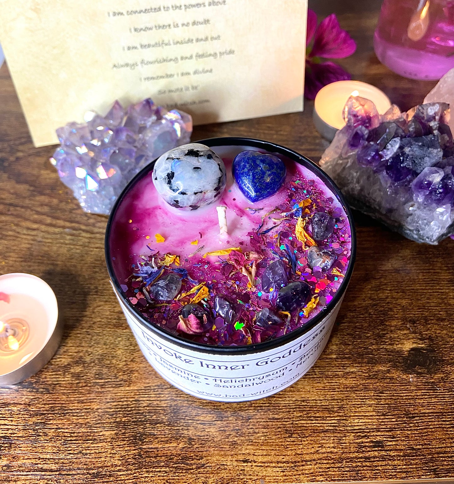 Inner Goddess Spell Candle