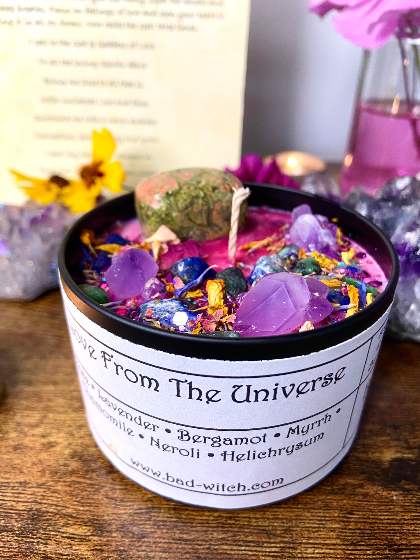 Love from the Universe Spell Candle