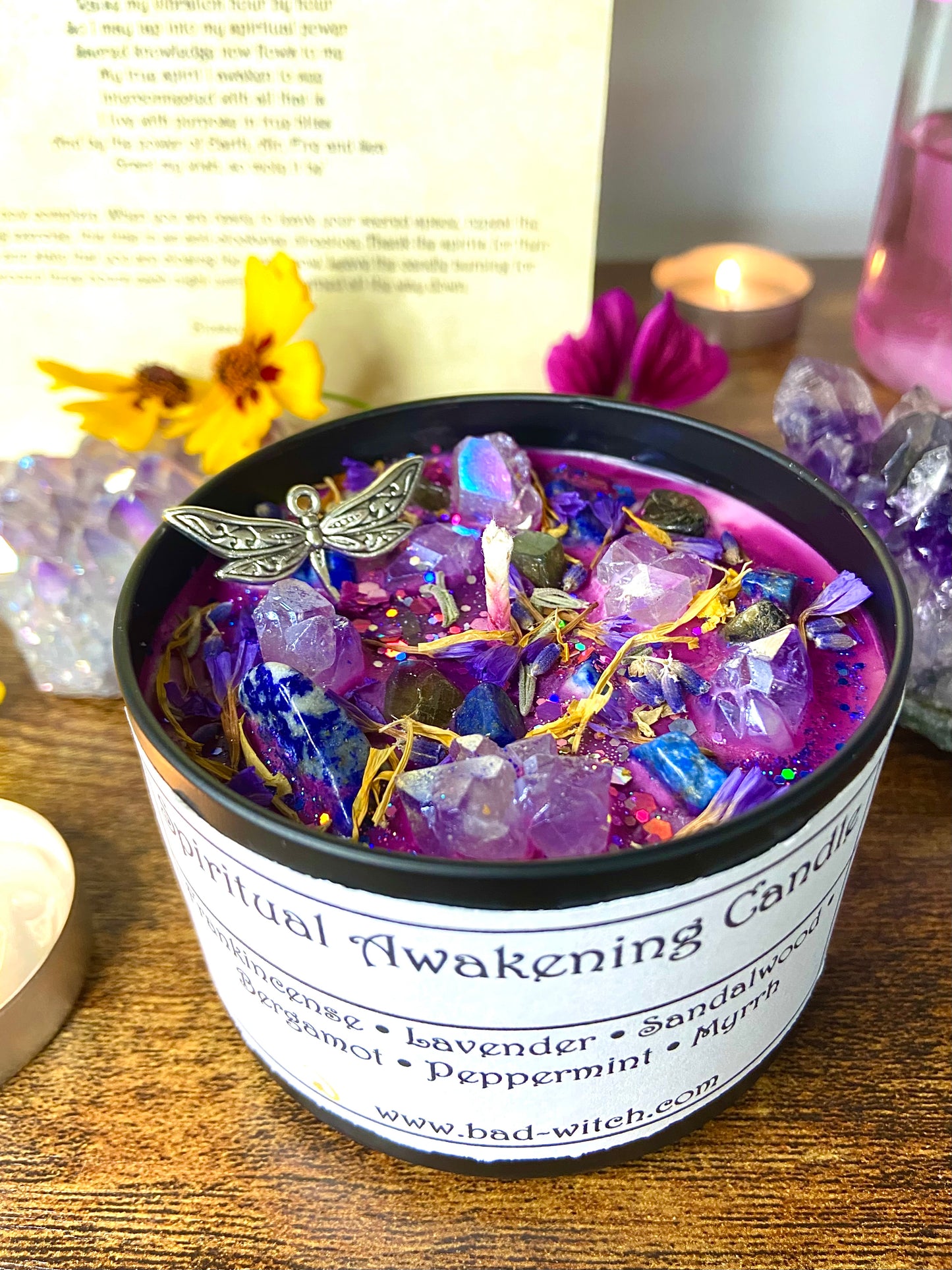 Spiritual Awakening Spell Candle