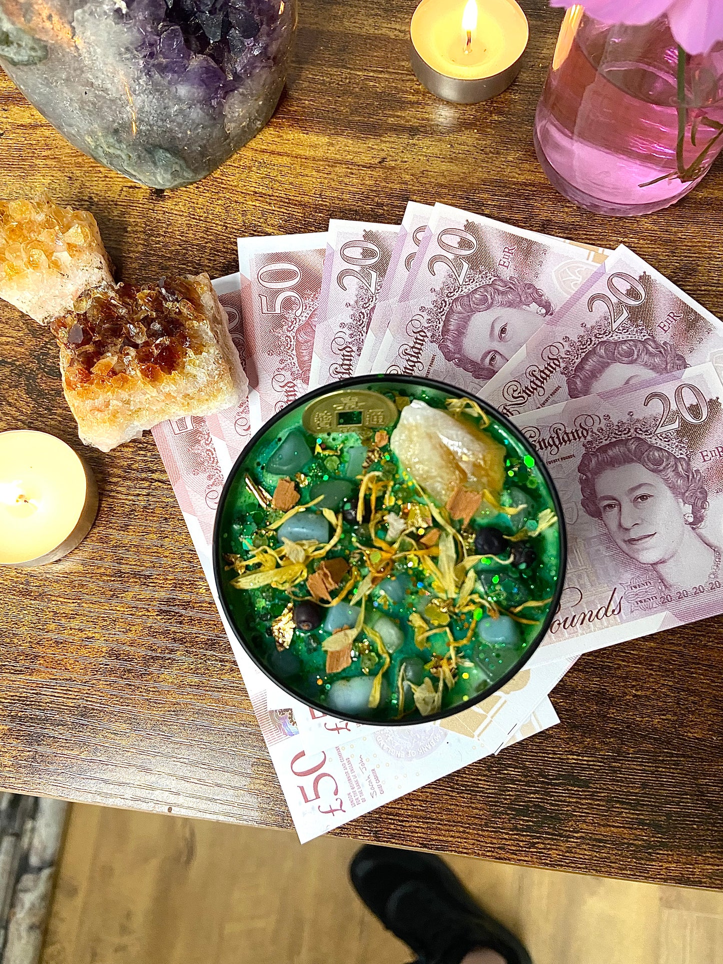 Manifest Money Spell Candle