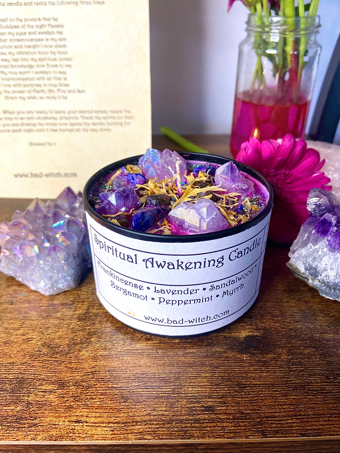 Spiritual Awakening Spell Candle
