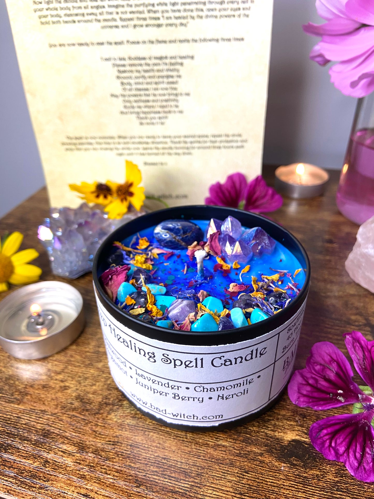 Deep Healing Spell Candle