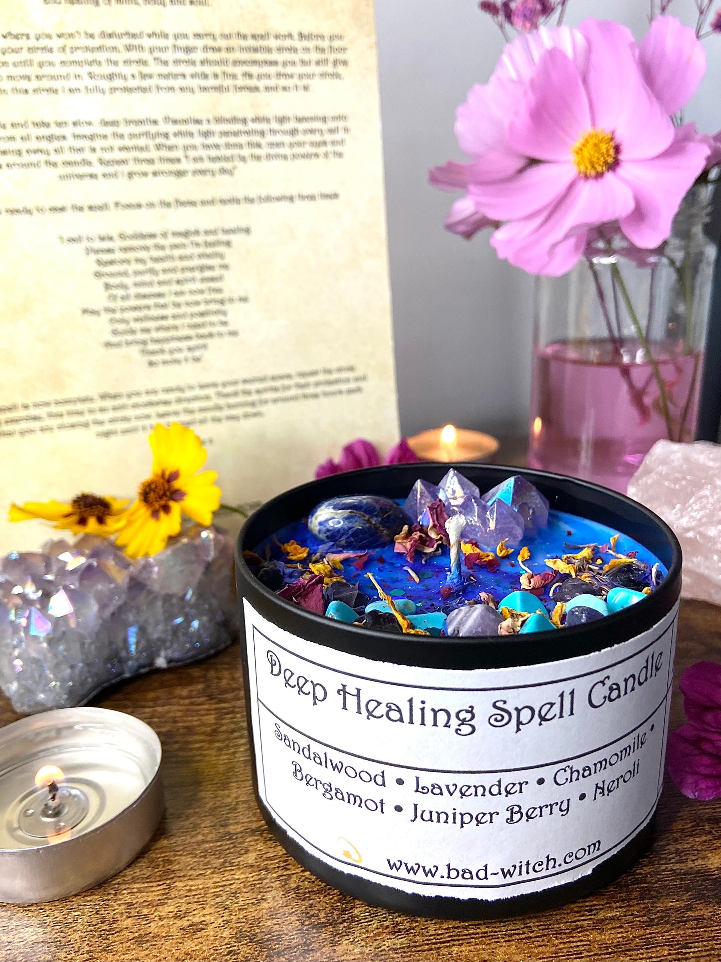 Deep Healing Spell Candle