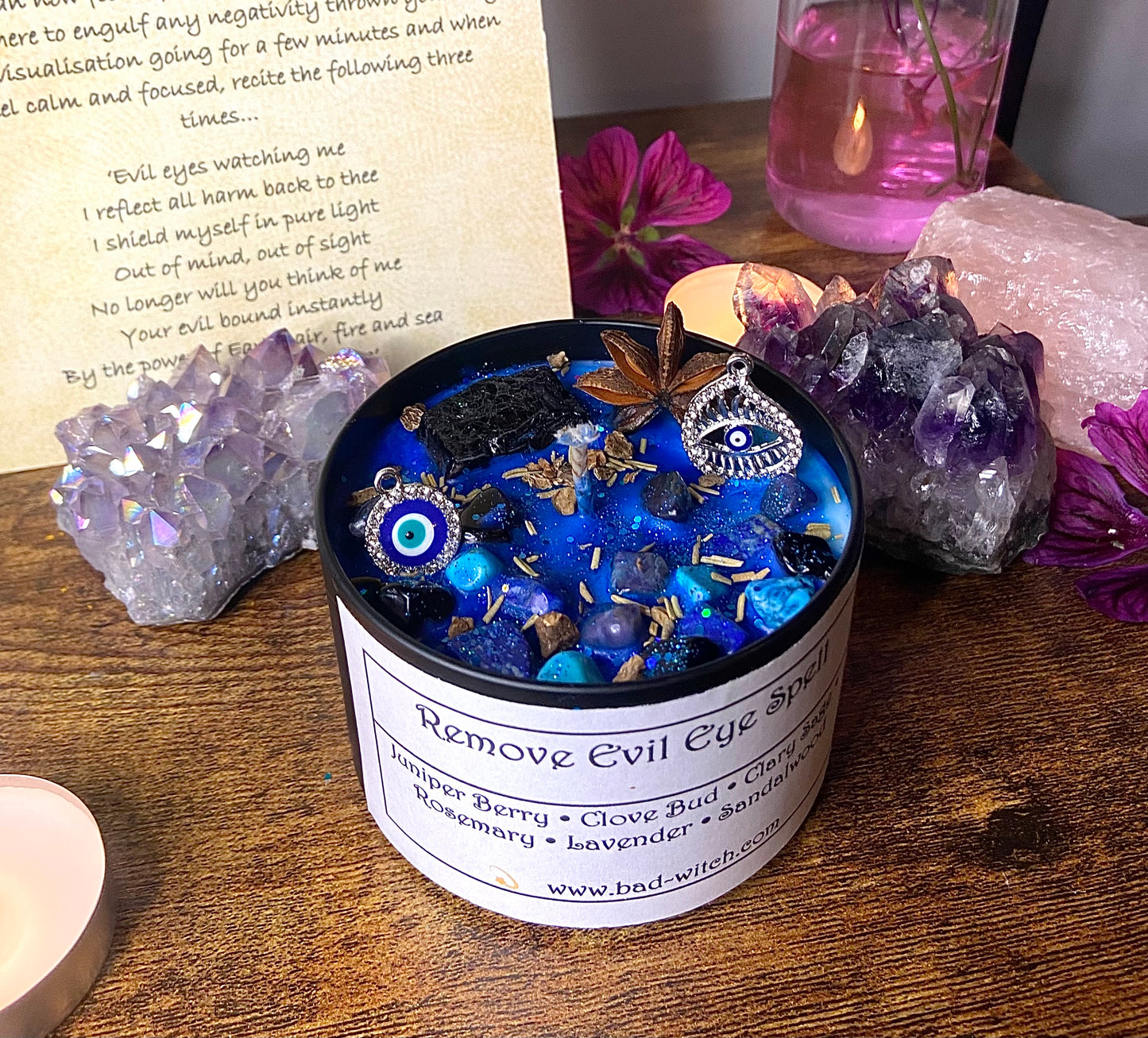 Evil Eye Spell Candle