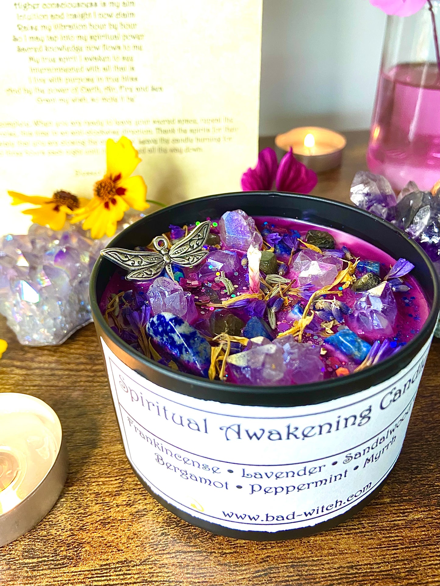Spiritual Awakening Spell Candle