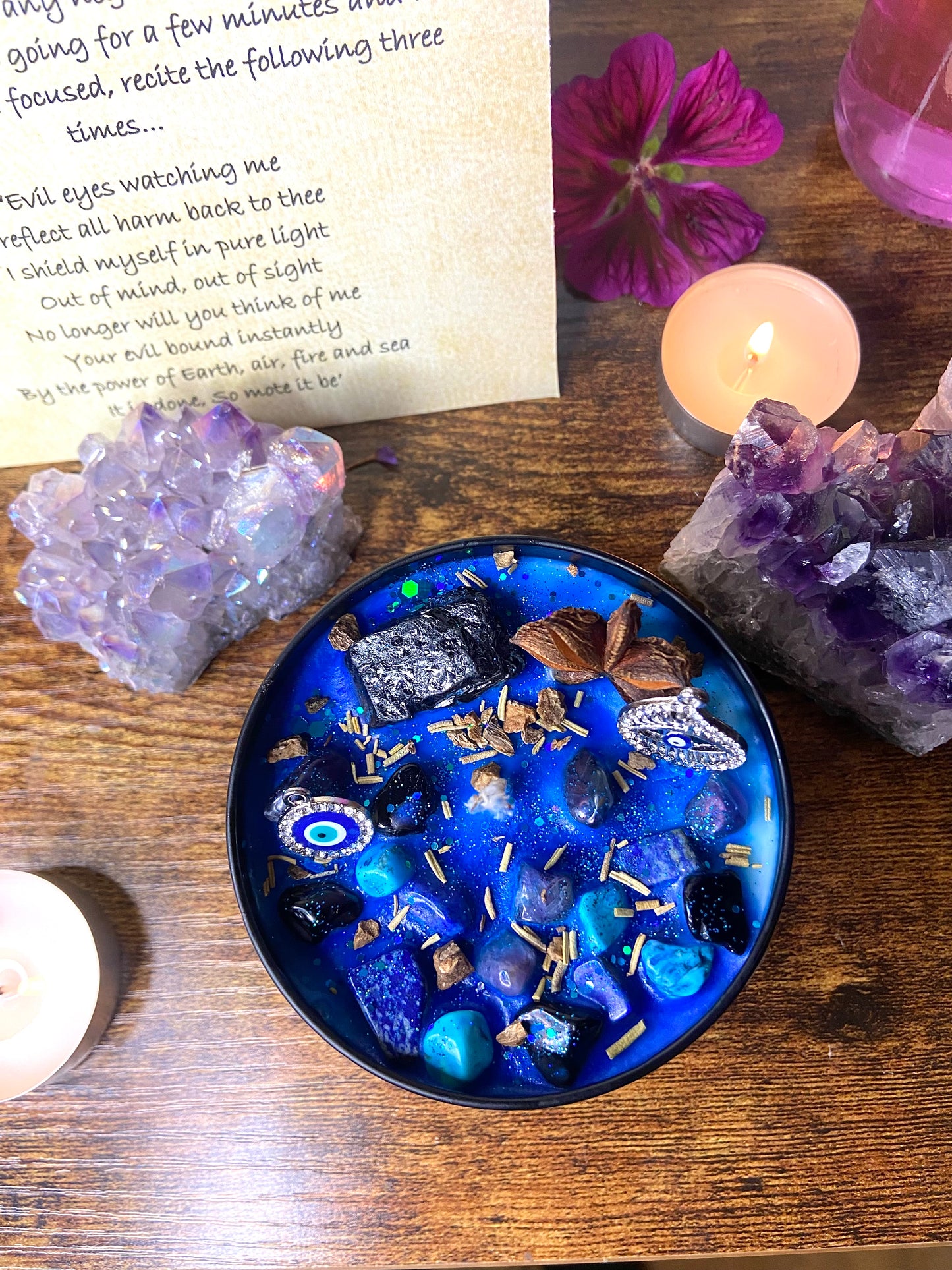 Evil Eye Spell Candle