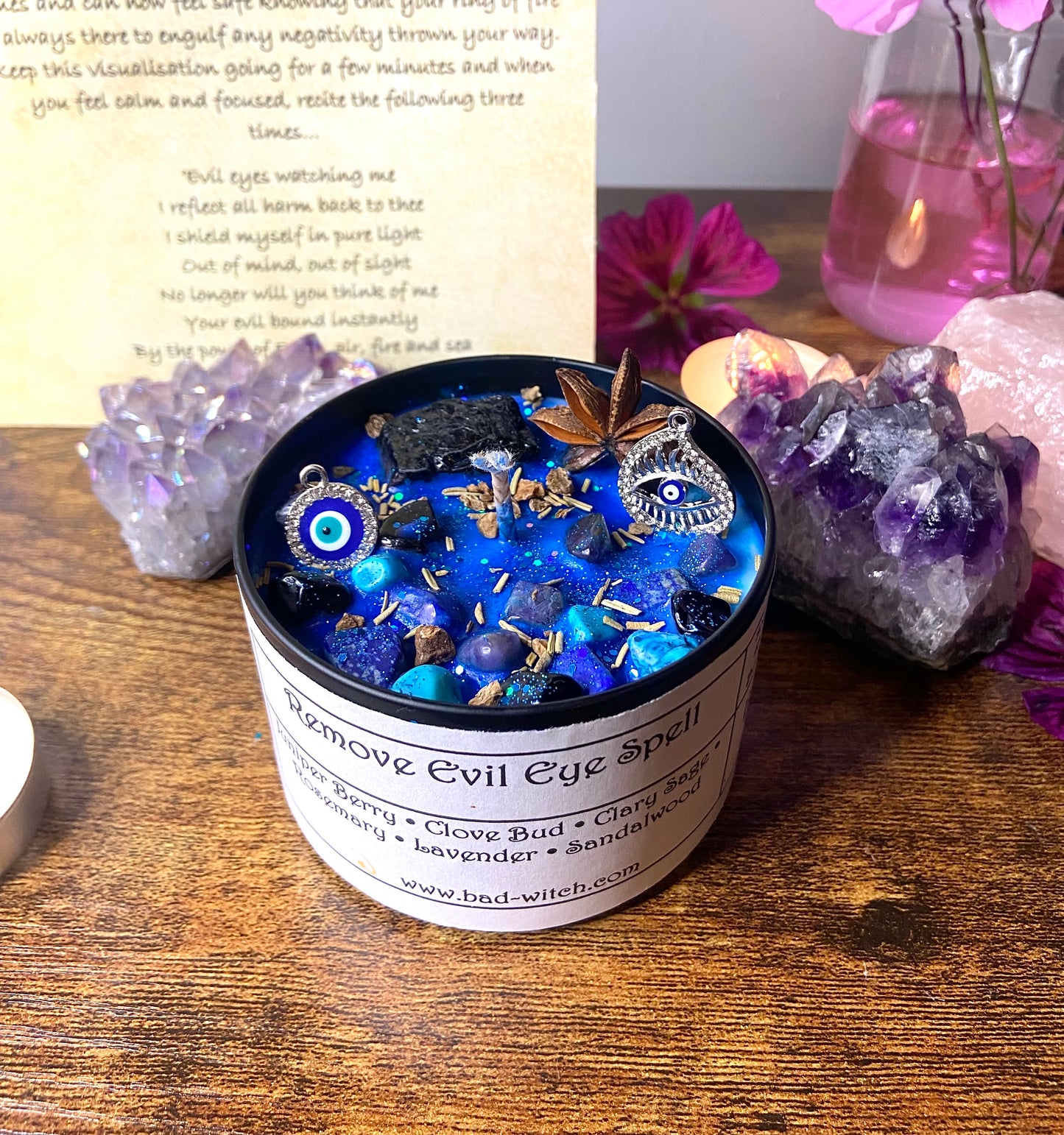 Evil Eye Spell Candle