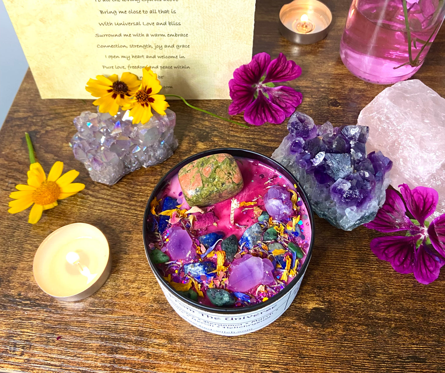 Love from the Universe Spell Candle
