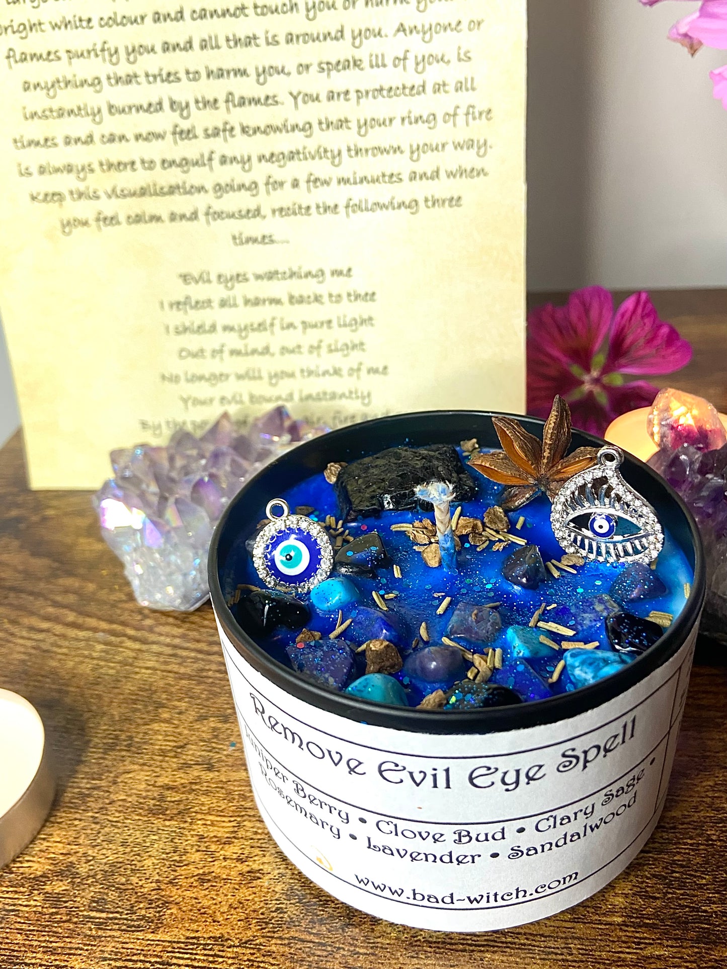 Evil Eye Spell Candle