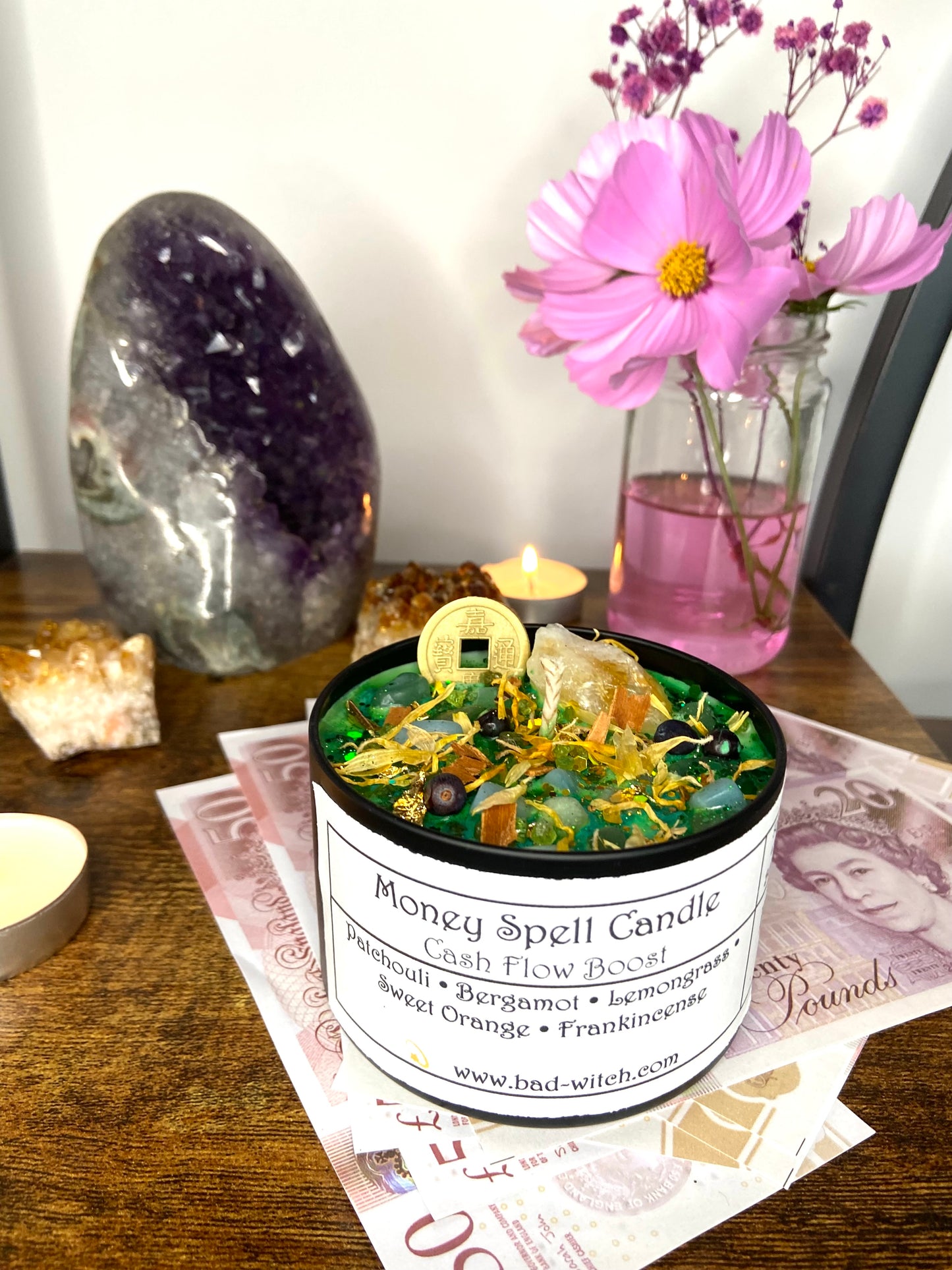 Manifest Money Spell Candle