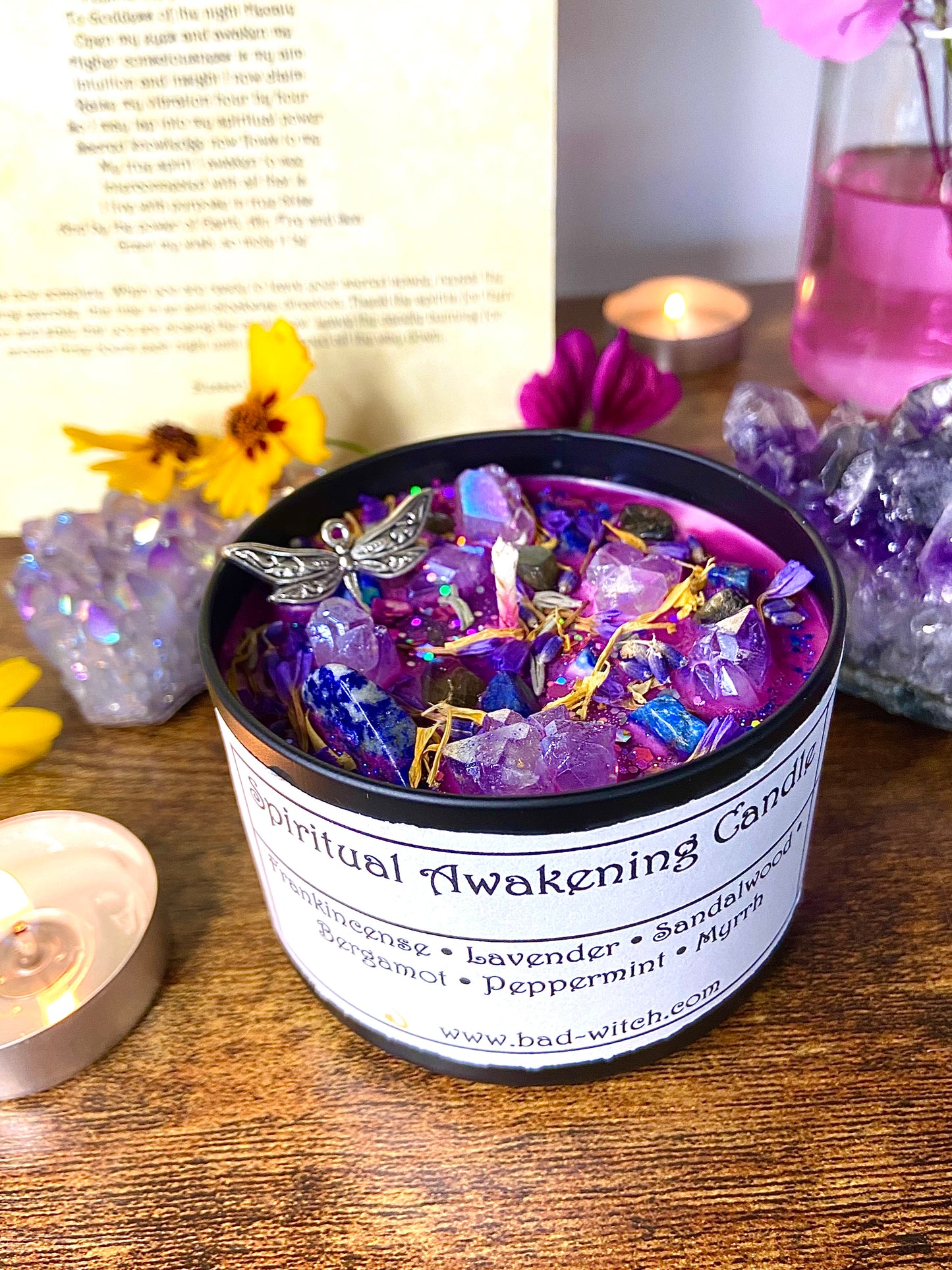Spiritual Awakening Spell Candle