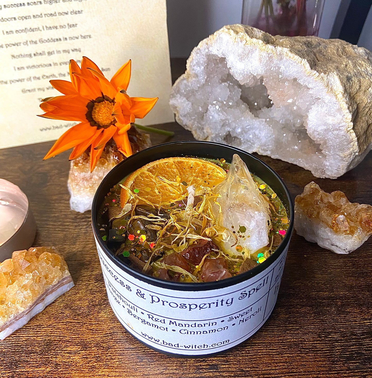 Success & Prosperity Spell Candle