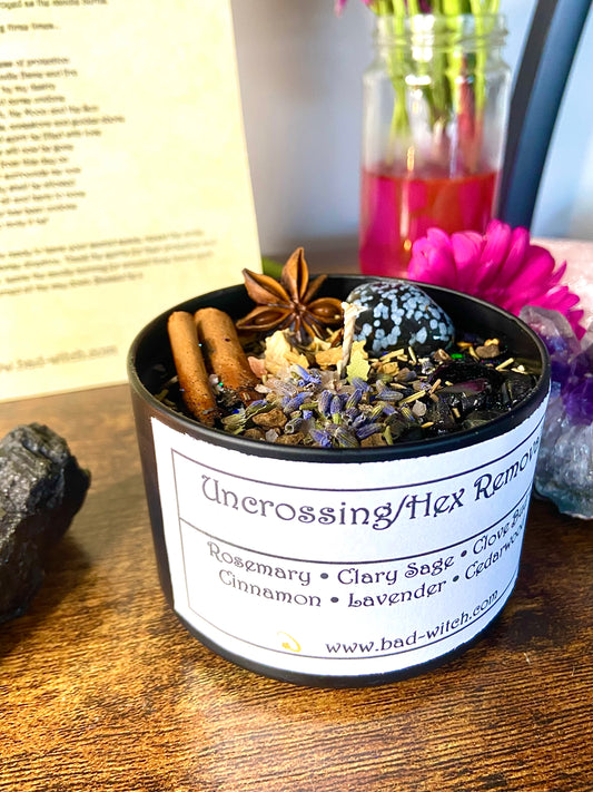 Uncrossing / Hex Removal Spell Candle