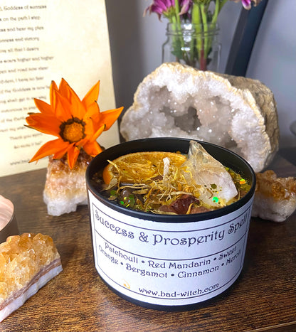 Success & Prosperity Spell Candle