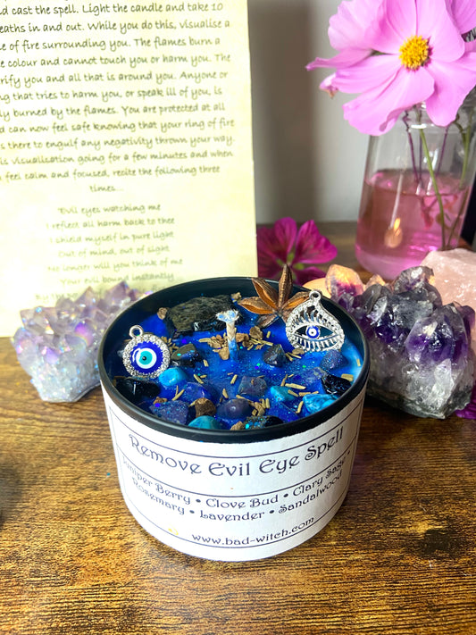 Evil Eye Spell Candle