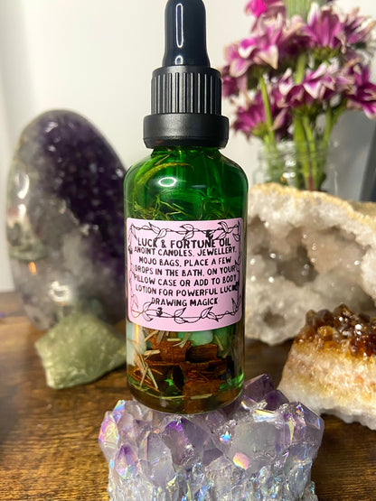 Luck & Fortune Ritual Spell Oil