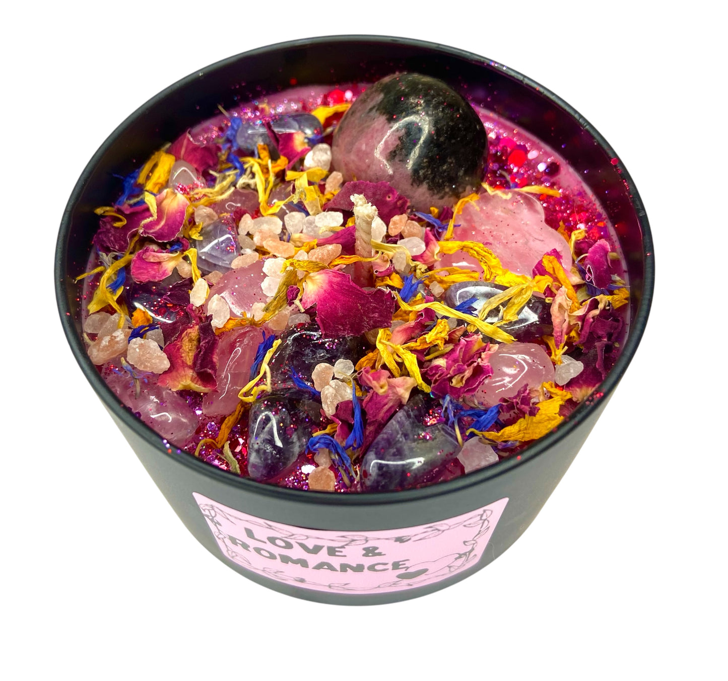 Love, Romance & Magnetism Spell Candle