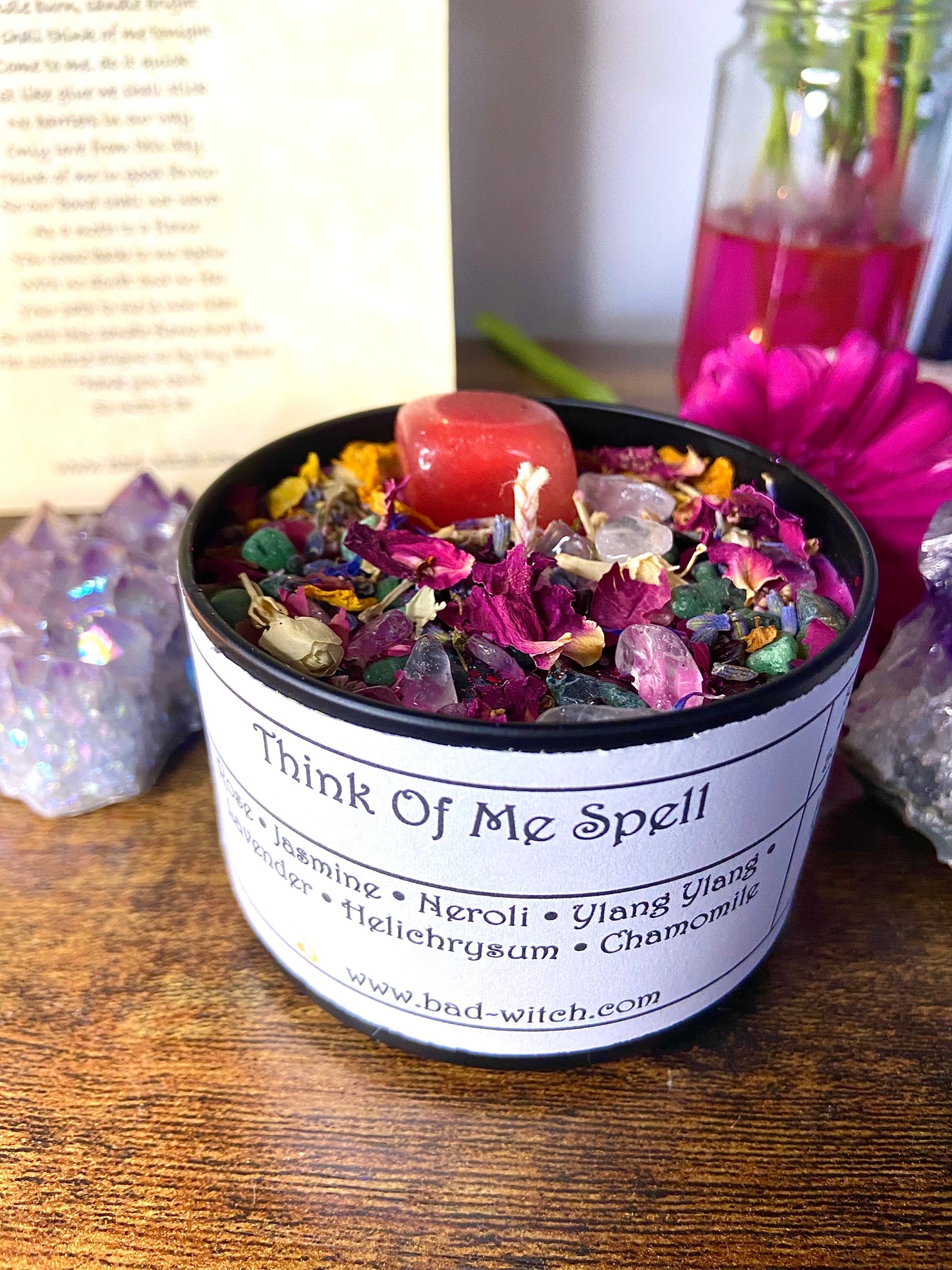 Think Of Me Spell Candle