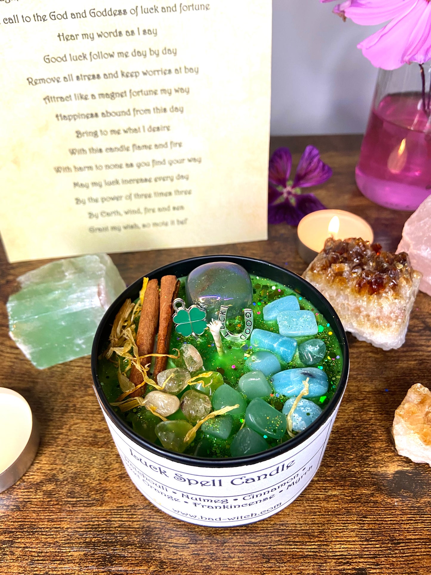 Luck Spell Candle