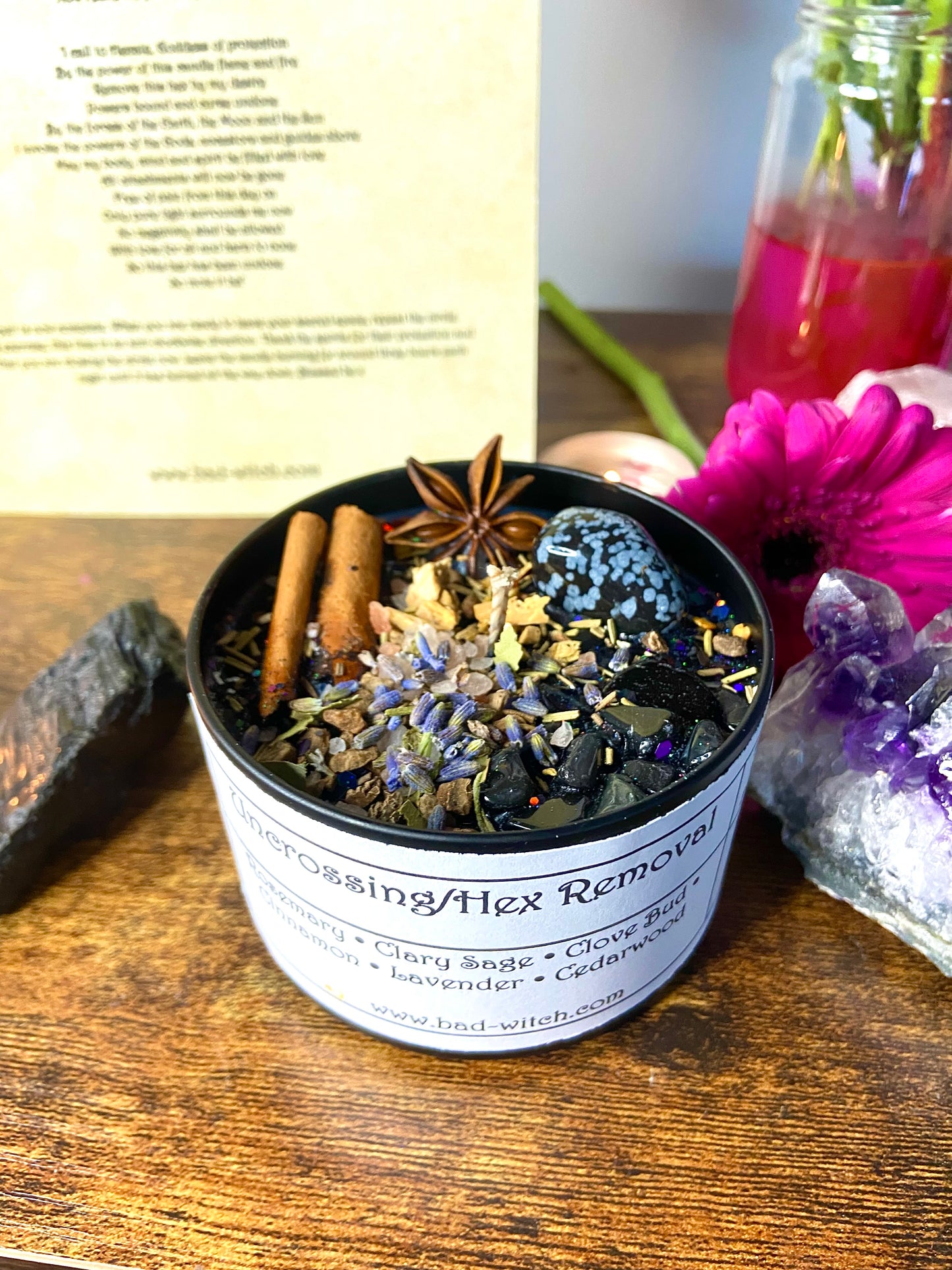 Uncrossing / Hex Removal Spell Candle