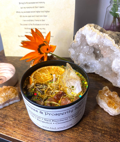 Success & Prosperity Spell Candle