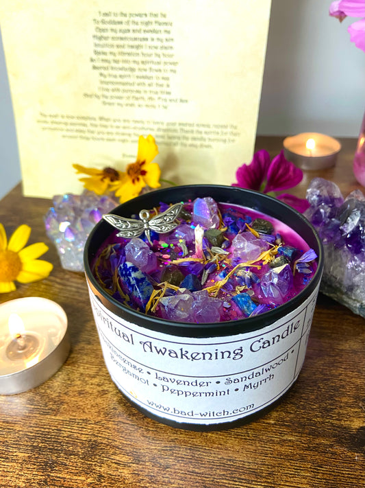 Spiritual Awakening Spell Candle