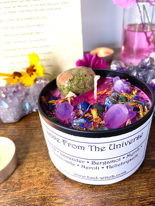 Love from the Universe Spell Candle