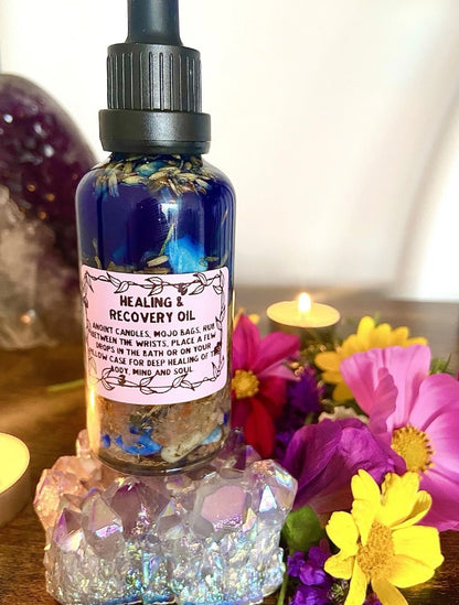Deep Healing & Recovery Ritual Spell Oil