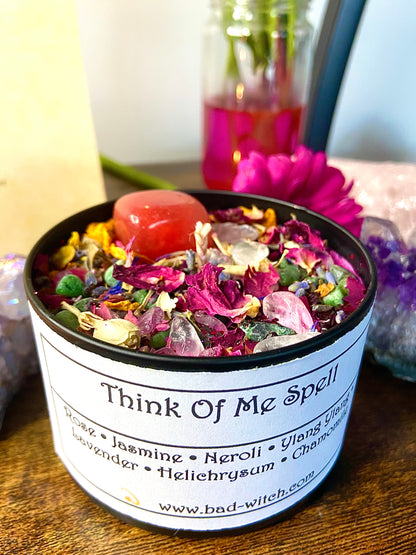 Think Of Me Spell Candle