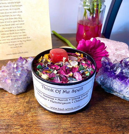 Think Of Me Spell Candle