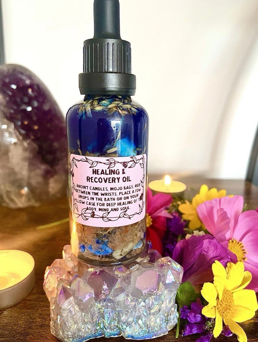 Deep Healing & Recovery Ritual Spell Oil