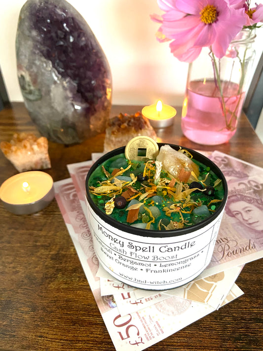 Manifest Money Spell Candle