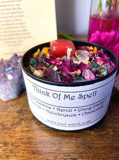 Think Of Me Spell Candle