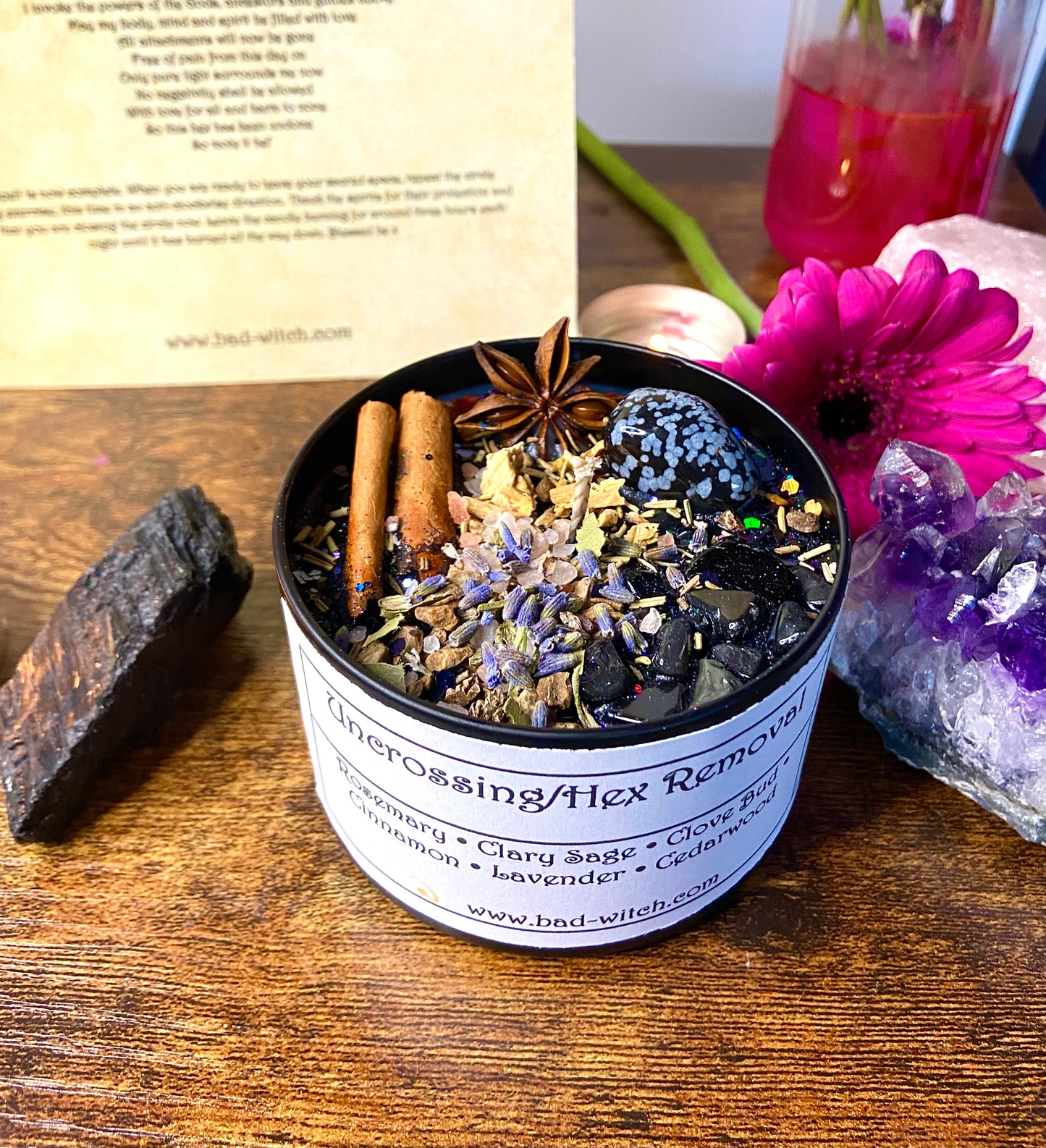 Uncrossing / Hex Removal Spell Candle