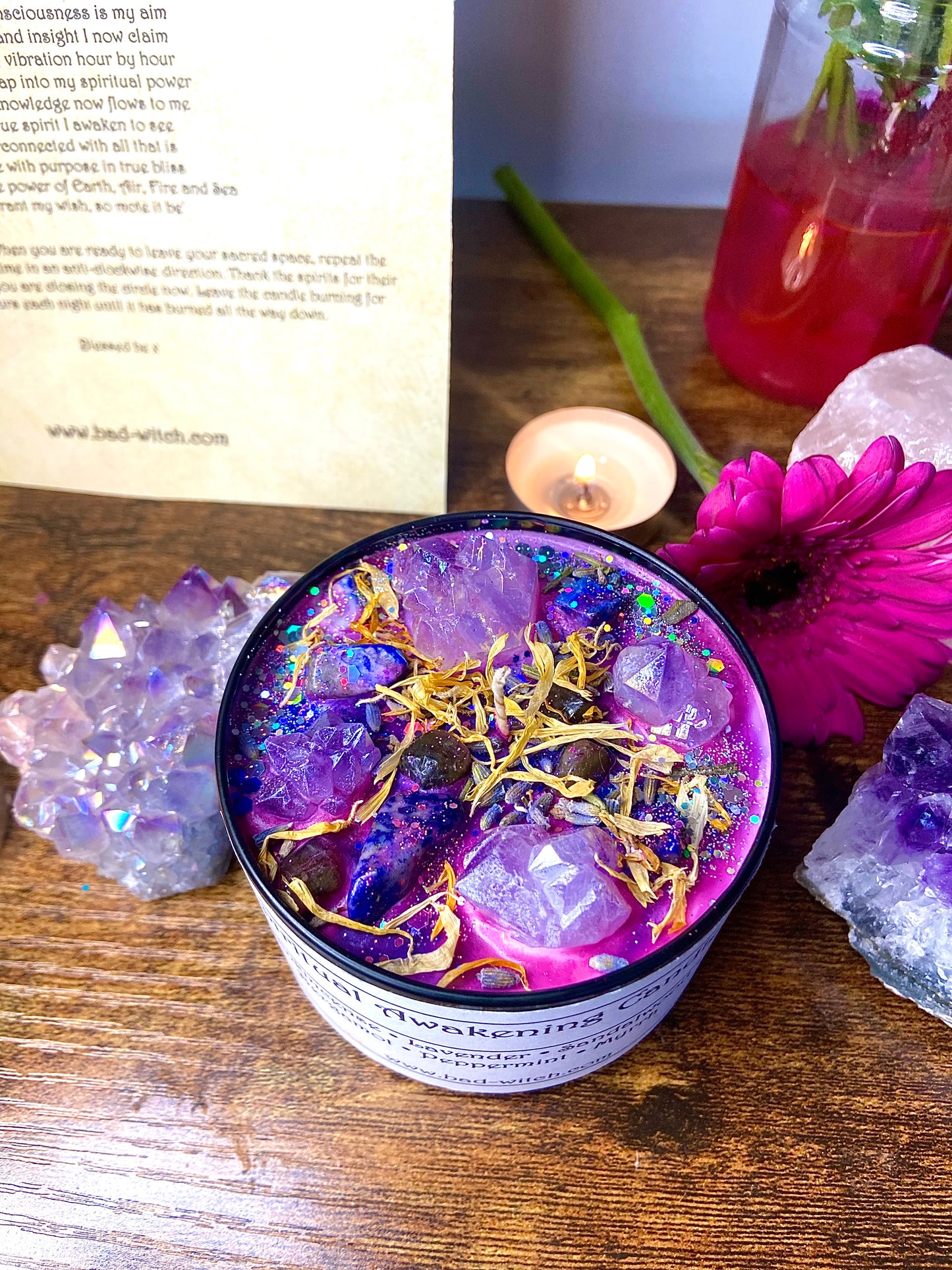 Spiritual Awakening Spell Candle