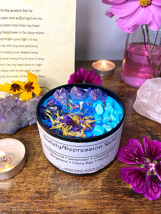Depression & Anxiety Relief Spell Candle