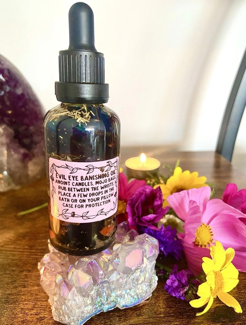 Evil Eye Removal Ritual Spell Oil
