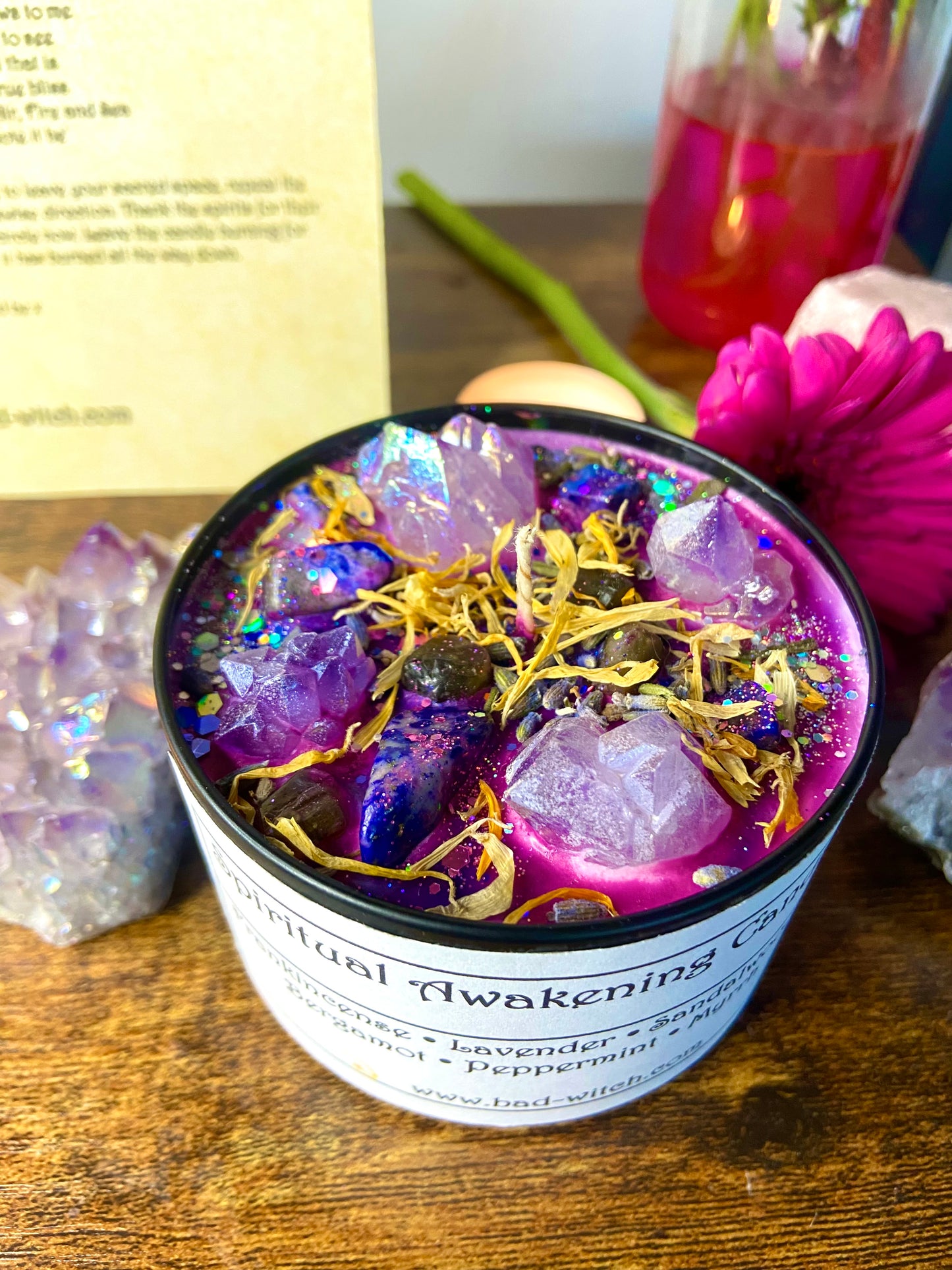 Spiritual Awakening Spell Candle