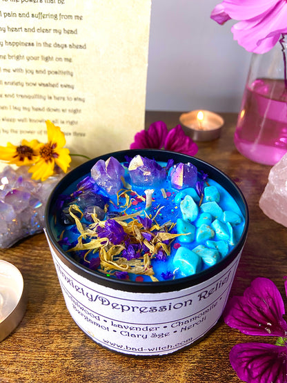 Depression & Anxiety Relief Spell Candle