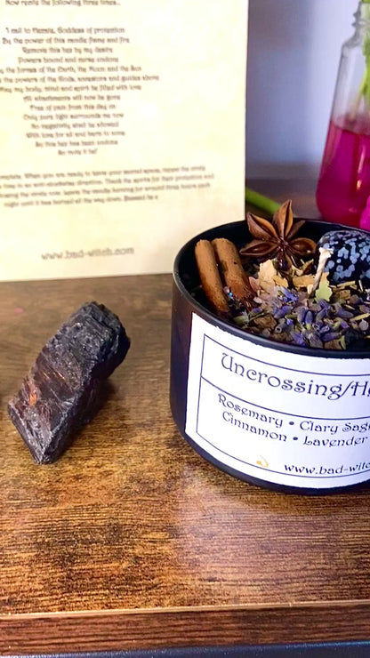 Uncrossing / Hex Removal Spell Candle